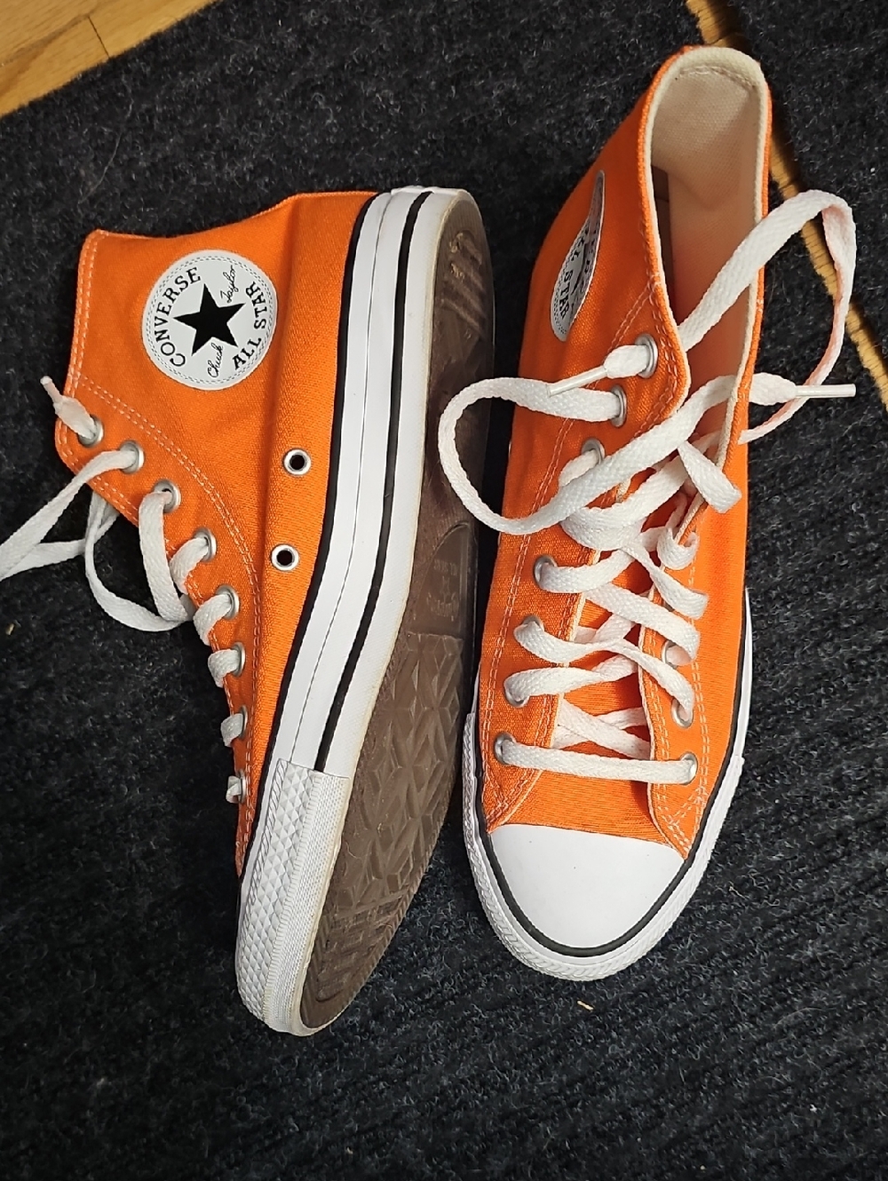 Converse Orange Size 8.5 Womens